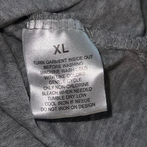 MTV Music Television Tie Dye Logo Graphic Gray Crop Top XL - Picture 5 of 6